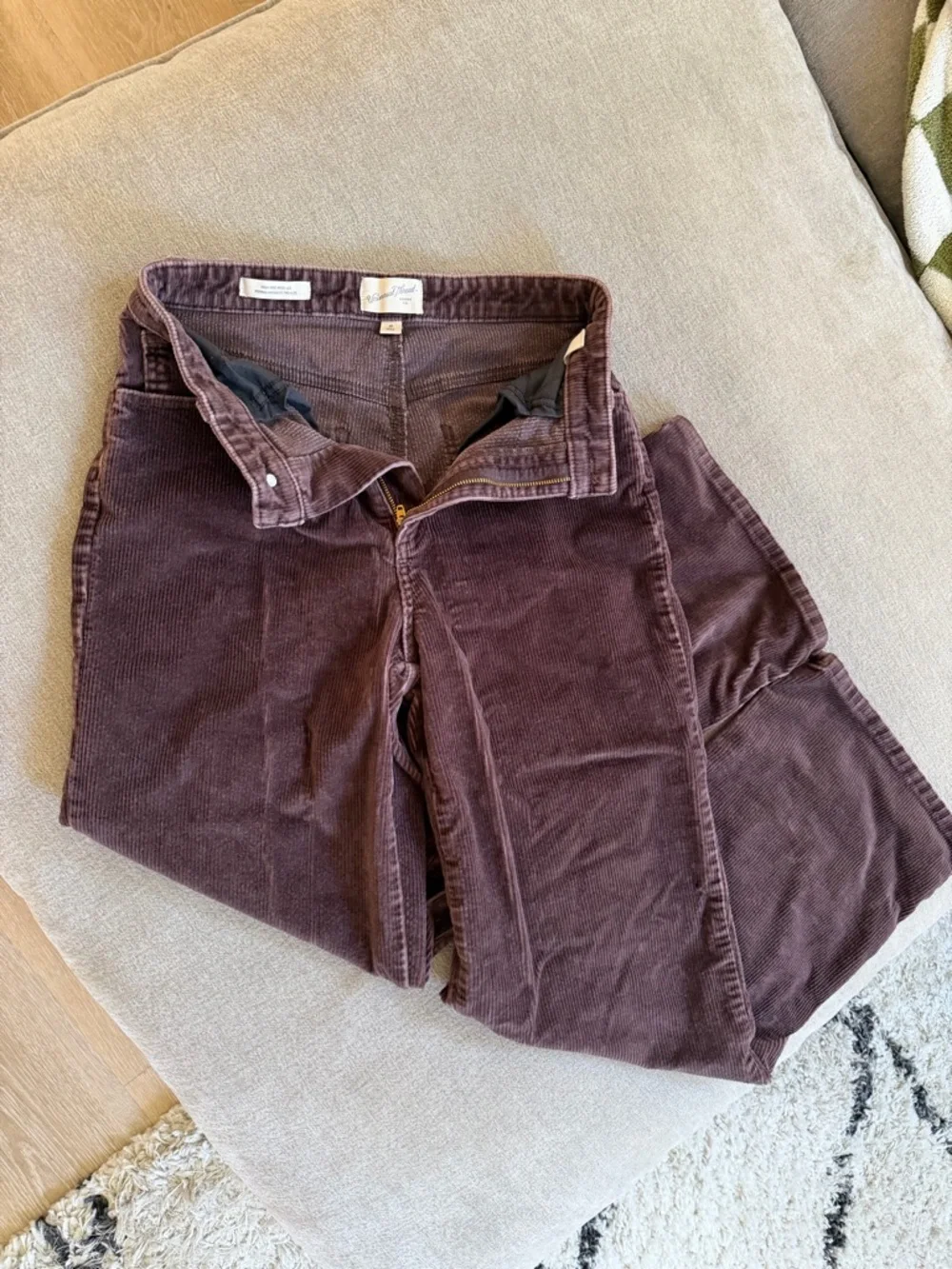 Universal Thread Women’s Corduroy Pants - Dark Brown - Picture 3 of 5